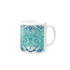 88のblue breeze Mug :right side of the handle