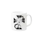 ESCHATOLOGYのアイボールクロス Mug :right side of the handle