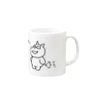 安納ポテトのあら ブホォ なかば Mug :right side of the handle