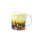 うゆのHellenic Summer Mug :right side of the handle