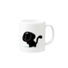 ミャオ モックのミャオモック Mug :right side of the handle