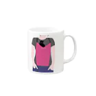 simplewaysのcat_in_apron_01 Mug :right side of the handle