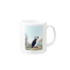 博物雑貨 金烏のBritish Ornithology; being the history, with a coloured representation of every known species of British birds - The British Library Mug :right side of the handle