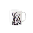 yeah-manのpropaganda Mug :right side of the handle