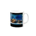 onhtのaquarium Mug :right side of the handle