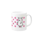 たくあんのおみせのおしゃれぶた2 Mug :right side of the handle