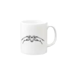marker___markerのハート飛ばし Mug :right side of the handle