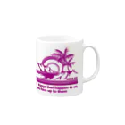 JOKERS FACTORYのSURFER GIRL Mug :right side of the handle