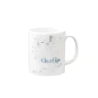 GlitchBuiltのWhite noise (GlitchBuilt Logo) Mug :right side of the handle