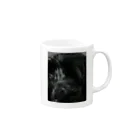 悪夢的道化師のDog Up to Face2 Mug :right side of the handle