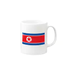 美々野くるみ@金の亡者の北朝鮮　国旗 Mug :right side of the handle