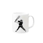 ayami  nonakaのBaseball Mug :right side of the handle