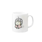 はーちゃん商店のはーちゃん Mug :right side of the handle