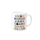 トンガリゴートの猫科JKアニマルver Mug :right side of the handle