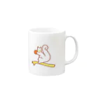 SAAYA’S SHOPのシンプルりす Mug :right side of the handle