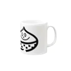 coppepan_brothersの栗太郎くん Mug :right side of the handle