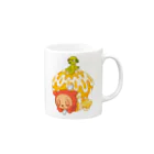 ZipBearTownのジップベア きのこハウス Mug :right side of the handle