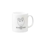 うさっぱのうさっぱ Mug :right side of the handle