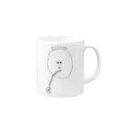 ppoiの「チュルチュル」 Mug :right side of the handle