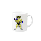 マッチョ系動物のマッチョのレオパくん2 Mug :right side of the handle