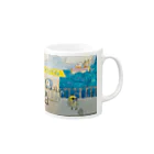 かのパピのアイスクリーム屋さん Mug :right side of the handle