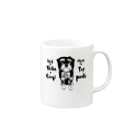 旅人カレーの看板犬らも Mug :right side of the handle