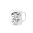 JOKERS FACTORYのSURF CLUB Mug :right side of the handle