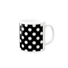 dot-regginaの水玉 Mug :right side of the handle