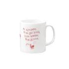 HDIR gathering love のHow to make plain hot water (mag) Mug :right side of the handle