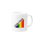 Otarupride グッズの小樽プライド公式マグカップ Mug :right side of the handle