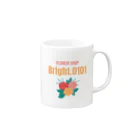 BrightのBright.0101ロゴ Mug :right side of the handle