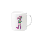 LIRACOのカウガール Mug :right side of the handle