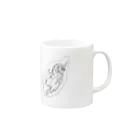 mmcathmmのi love you sorry Mug :right side of the handle