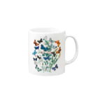 museumのbutterfly Mug :right side of the handle