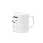 夜店の晩餐 Mug :right side of the handle