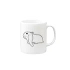 ぶきのむぎしファースト Mug :right side of the handle