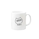 yamamotooのneko Mug :right side of the handle