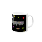 プリン倶楽部の銀河鉄道の夜 Mug :right side of the handle