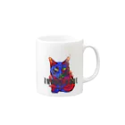 -Moe-のうちのねこ Mug :right side of the handle