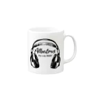 Albatrus 公式グッズのTrip on the MUSIC Mug :right side of the handle