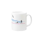 kscotoの日本アルプス登山 Mug :right side of the handle