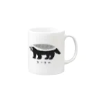 すとろべりーガムFactoryの最強動物 ラーテル no.3 Mug :right side of the handle