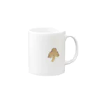 amberの犬のおちり Mug :right side of the handle