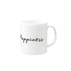 One:HappinessのOne:Happiness　ロゴデザイン 머그컵の取っ手の右面