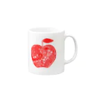 Maeda CollectionsのMaeda Collection〜Growing Apple〜 Mug :right side of the handle