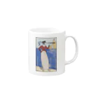 Hungry Freaksのジョルジュ・バルビエ “Costume de Yacht” Mug :right side of the handle