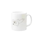 poyugeのねるぶひこちゃん Mug :right side of the handle