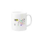 ショップおのだ小学24年生の点取りうらない Mug :right side of the handle