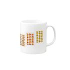 プロフィール内のサイト様もお願いいたしますのレモン  三色  水彩画 Mug :right side of the handle