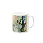 子虎の宝物庫の子虎マグカップA Mug :right side of the handle